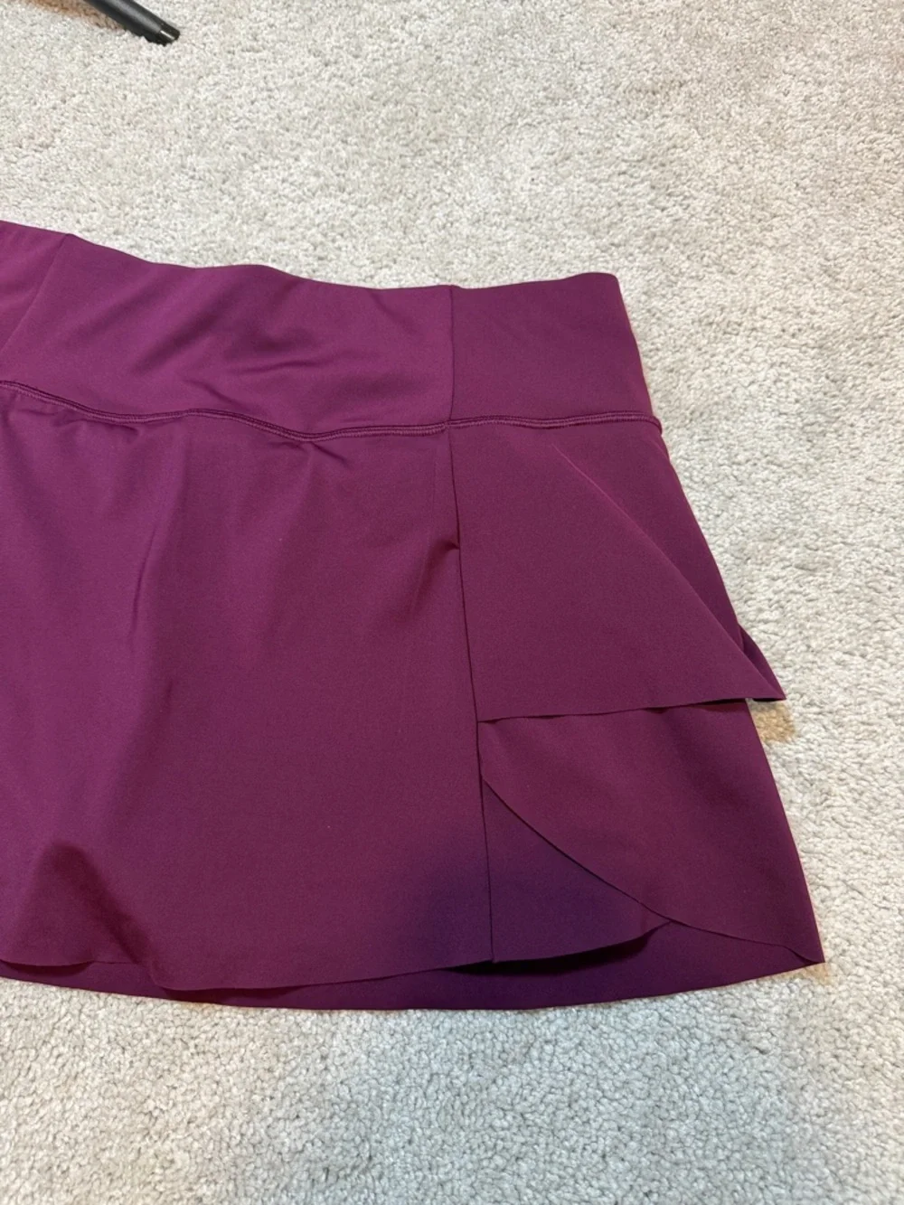 Athleta Plum Wine Athletic Skort - Picture 2 of 6